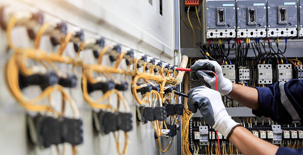 Professional Electrician technician working in South Bound Brook, NJ